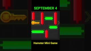 4 September mini game hamster combat  mini game 4 September  mini game minigames hamsterkombat [upl. by Dunton433]