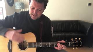 Night Owl  Gerry Rafferty Acoustic guitar slow cover how to play [upl. by Beasley313]