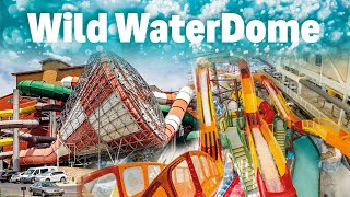 Wild Water Dome Indoor Water Park at Wilderness  All Slides 2024 [upl. by Atinra994]