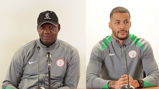 BENIN VS NIGERIA SUPER EAGLES PRESS CONFERENCE [upl. by Jdavie170]