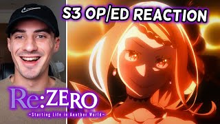 ReZero Season 3 Opening amp Ending Reaction  りゼロ から始める異世界生活 3期 OP ED リアクション [upl. by Uball465]