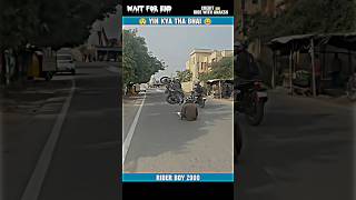 Yih kya Tha Bhai 😲😆bikerider ktm motvlog mt15 shorts [upl. by Itsim]