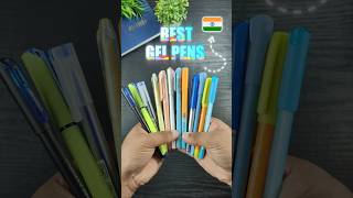 Best GEL Pens💯 in India 🇮🇳 writingmania bestgelpens boardsexam ytshortsindia pen pencil [upl. by Steffie136]