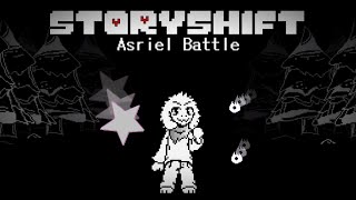 StoryShift Asriel Fight Battle Animation  My Take [upl. by Notsua636]