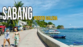 Sabang Puerto Galera Walking Tour 2024  Sabang Puerto Galera Oriental Mindoro Philippines [upl. by Aliac]