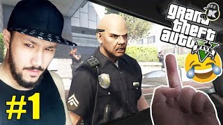 GTA АҢЫЗДАРЫ 1  ПОЛИЦИЯҒА ФАК КӨРСЕТСЕҢ НЕ БОЛАДЫ [upl. by Tavy413]