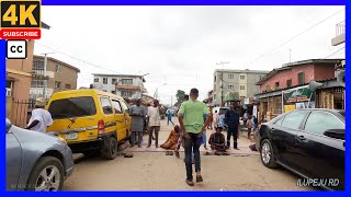 🇳🇬PALMGROVE  ILUPEJU 4K WALKING TOURLAGOSNIGERIA [upl. by Pacien]