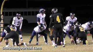 Scenes from 1st Half of Pamlico County vs Southside 1A 2nd round football playoff game  112318 [upl. by Atreb]