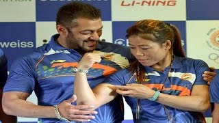 Salman Khan  Mary Kom Brings Winning Attitude to all her Work [upl. by Cullan888]