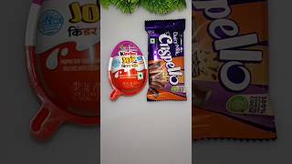 KINDER JOY amp CRISPELLO SURPRISE 🫢 shortsviralvideo [upl. by Venus]