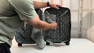 Rockland Melbourne Hardside Expandable Spinner Wheel Luggage Review [upl. by Sylvester554]