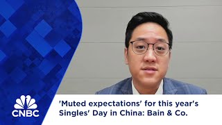 Muted expectations for this years Singles Day in China Bain amp Co [upl. by Acilef]