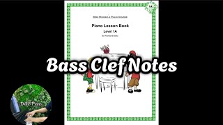 Bass Clef Notes P13  Miss Rhonda’s Piano Course Piano Lesson Book Level 1A [upl. by Eet932]