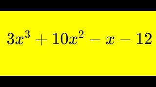 Cubic Factoring using Vietas Formula [upl. by Shishko]