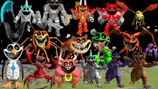 Evolution Of Nightmare Smiling Critters Poppy Playtime Chapter 4 in Garrys Mod [upl. by Luann]