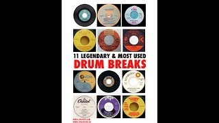 11 Legendary amp Most Used Drum Breaks LIVE DRUMS [upl. by Eentruok555]