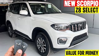 2024 Mahindra Scorpio N Z8 Select Model  Detailed Review with on Road Price [upl. by Aihsekel]