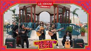 LG XBOOM Boom Boom Pow Festa  We The Lion Peru  LG [upl. by Suoiluj723]