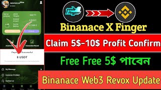 Claim 510 USDT Free  Tech Finger X Binanace New Offer  Binanace New Offer  Per Account 5💯 [upl. by Call465]