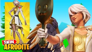 FORTNITE  JOGANDO COM A SKIN DA DEUSA AFRODITE [upl. by Nnave205]