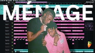 How Menage by Playboi Carti and Lil Uzi vert was made free flp [upl. by Laeno]