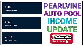 Pearlvine international auto pool income update ✌️ [upl. by Mccallum227]