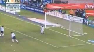 Golazo Riquelme a Brasil 2005 [upl. by Toland]