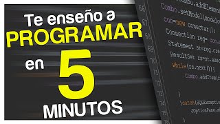 Aprende a PROGRAMAR en JAVA desde CERO en 5 Minutos Conocimientos Básicos [upl. by Eeresed]