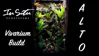 How To Build A Bioactive Insitu Ecosystems ALTO Vivarium for Poison Dart Frogs From Start to Finish [upl. by Marcelia]