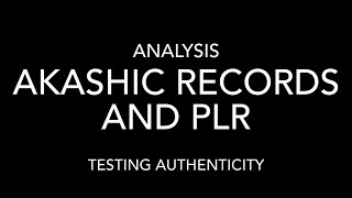 Akashic Records and Past Life Regression  Checking Authenticity  Part 2 [upl. by Kavita433]