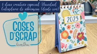 Calendario Sobremesa handmade 2023 desde cero [upl. by Aoht]