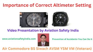 Video Presentation on Importance of Correct Altimeter Setting [upl. by Leumhs]