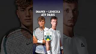 Prediction Draper  Lehecka 🇫🇷 tennisbettingtips tennispredictions [upl. by Reinold407]