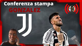 NICO GONZALEZ  Conferenza stampa 🔴 LIVE REACTION [upl. by Atterahs]