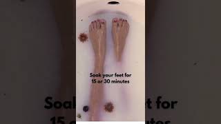 Ultimate Foot Soak Recipes for Relaxation deadseasalt MokshaBodycareUK [upl. by Clair]