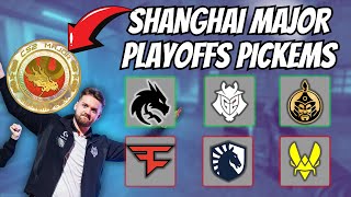 Shanghai Major Playoffs Pickems  Final chance for the DIAMOND COIN [upl. by Annis415]