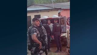 FORAGIDO É PRESO APÓS TENTAR ESCAPAR DE CERCO POLICIAL EM RIO BRANCO [upl. by Anihsak]