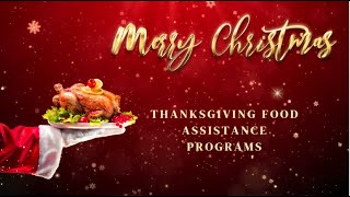 Thanksgiving Food Assistance Programs [upl. by Garcia]