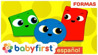 Aprende los colores con Formas  Videos Educativos para niños de 2 a 3 años  BabyFirst Español [upl. by Tewfik838]