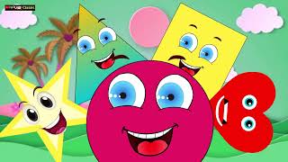 Preschool shape song  We are shape  2d shape song kids  kids educationsupersimplesongs [upl. by Ttsepmet]