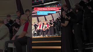 Henderson High School Chamber Choir Sings God Bless America 🇺🇸 [upl. by Lim]