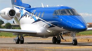 Brand New Pilatus PC24 Swiss Demostrator Private Jet Taxi amp Close Up Views [upl. by Helsell]