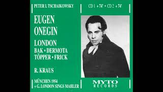 Gottlob Frick sings Gremins aria Eugen Onegin [upl. by Nossila]