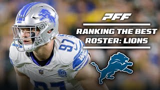 Ranking the Best Rosters in the NFL Detroit Lions  PFF [upl. by Nyrb]