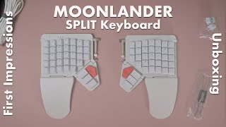 Moonlander Split Keyboard  First Impressions [upl. by Gawen]