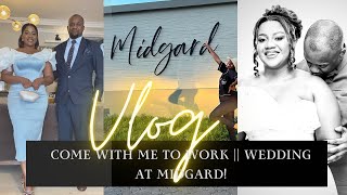 VLOG Come with me to work  Wedding at Midgard  viral modernwedding africa foryou [upl. by Ialocin]