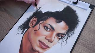 Drawing Michael Jackson [upl. by Kosel834]