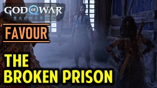 The Broken Prison Search the Prison  God of War Ragnarok [upl. by Nanam]