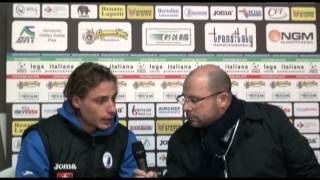 PISA  FORLI  0  1  MATTEO MANDORLINI  Intervista [upl. by Nallaf]