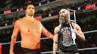 Great Khali vs Ciampa Match [upl. by Llebiram]